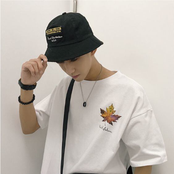 全2色 カジュアル プリント おしゃれ 半そで Tシャツ カットソー