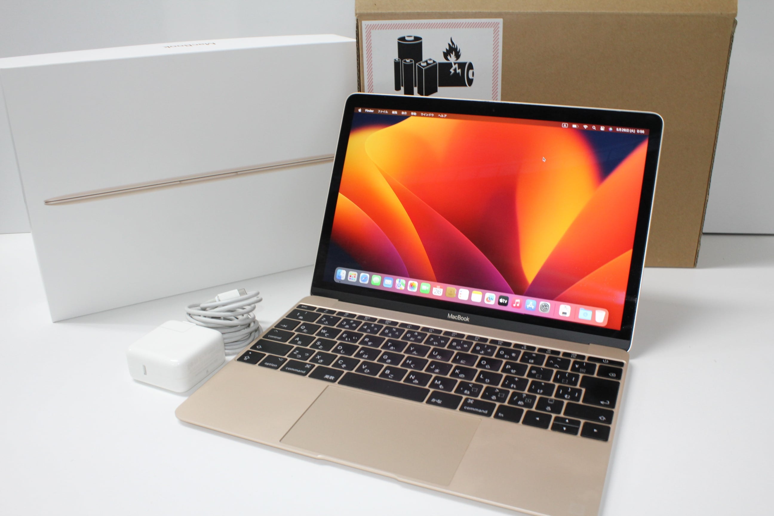 MacBook（Retina,12インチ,2017）256GB/8GB〈MNYK2J/A〉④ | 中古