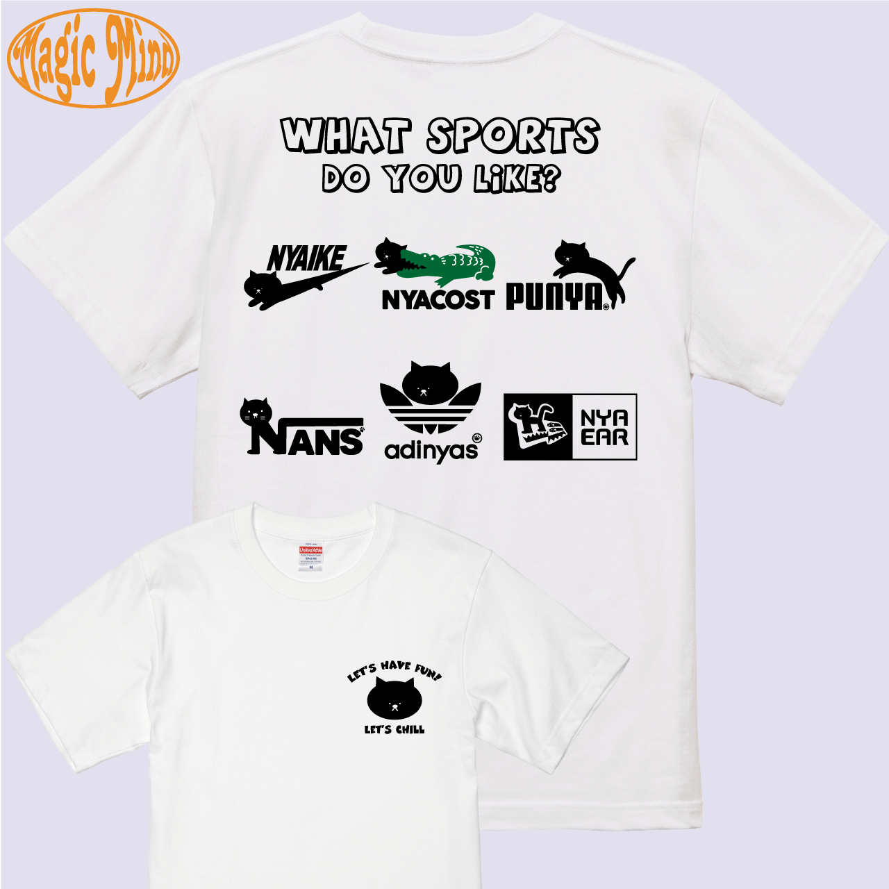 スポーツオールスター】ユニセックスTシャツ ☆マジックマインド