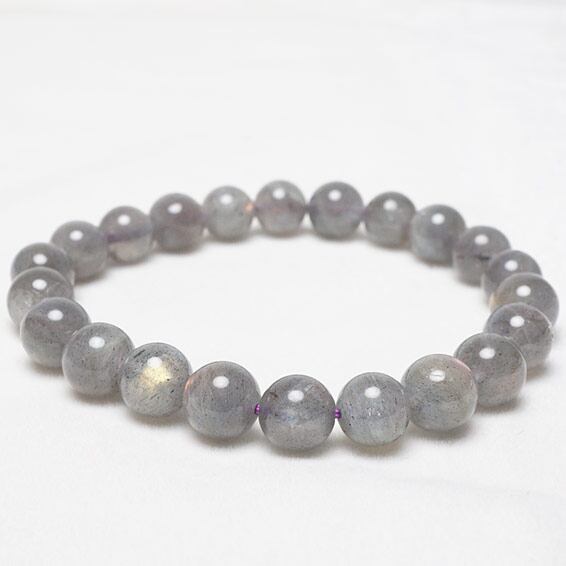 ピンク ラブラドライト ブレスレット 9mm 一点物 メール便送料無料 [M便 1/10] 111-25143