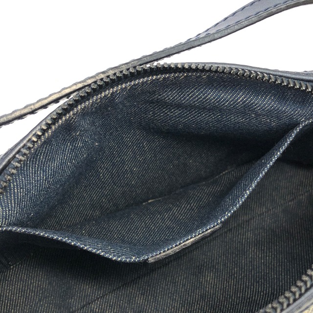 CELINE セリーヌ パリマカダム ロゴ ハンドバッグ インディゴ vintage ヴィンテージ オールド sb655g
