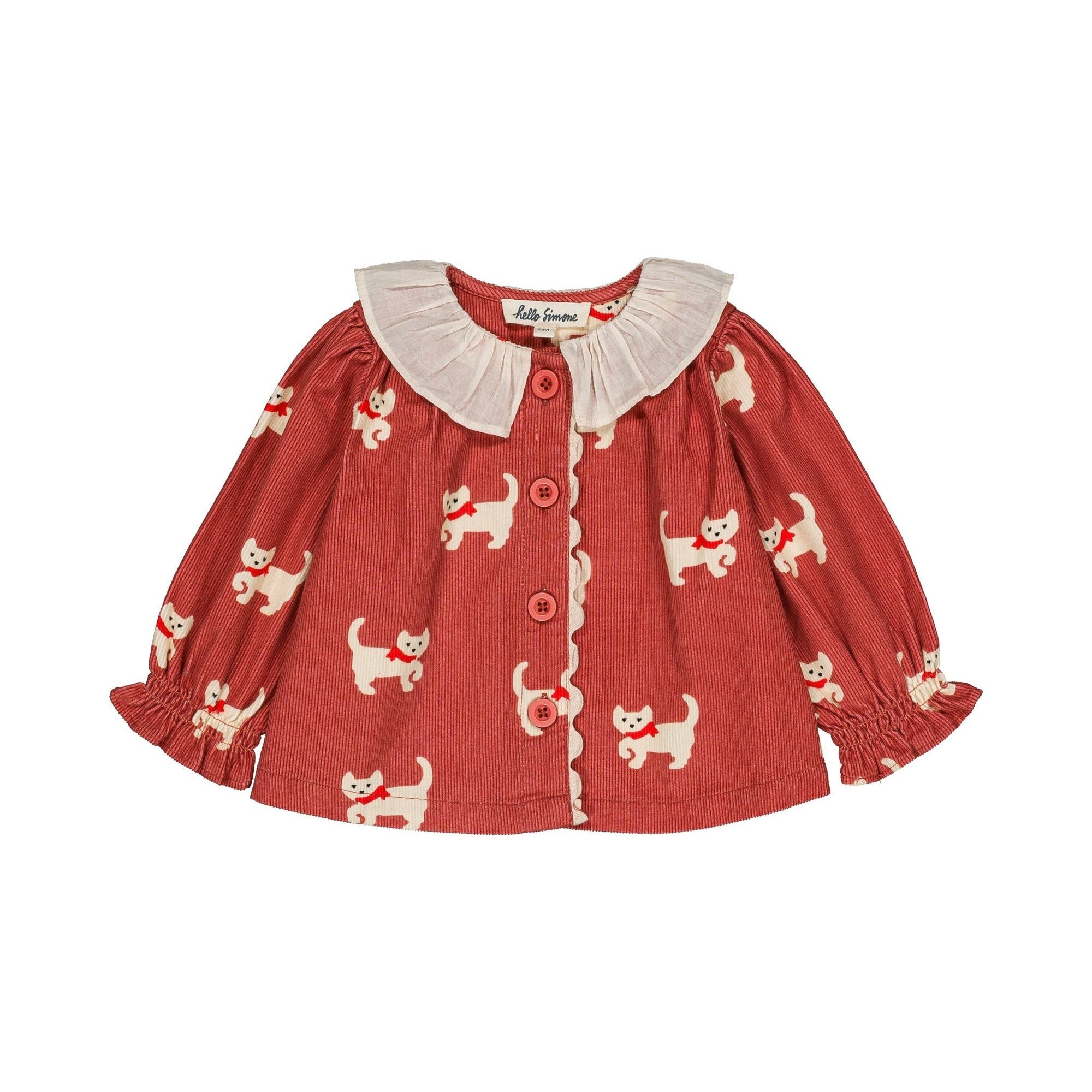 《hello Simone 2026AW》Myrtille baby blouse / Kitty Rose