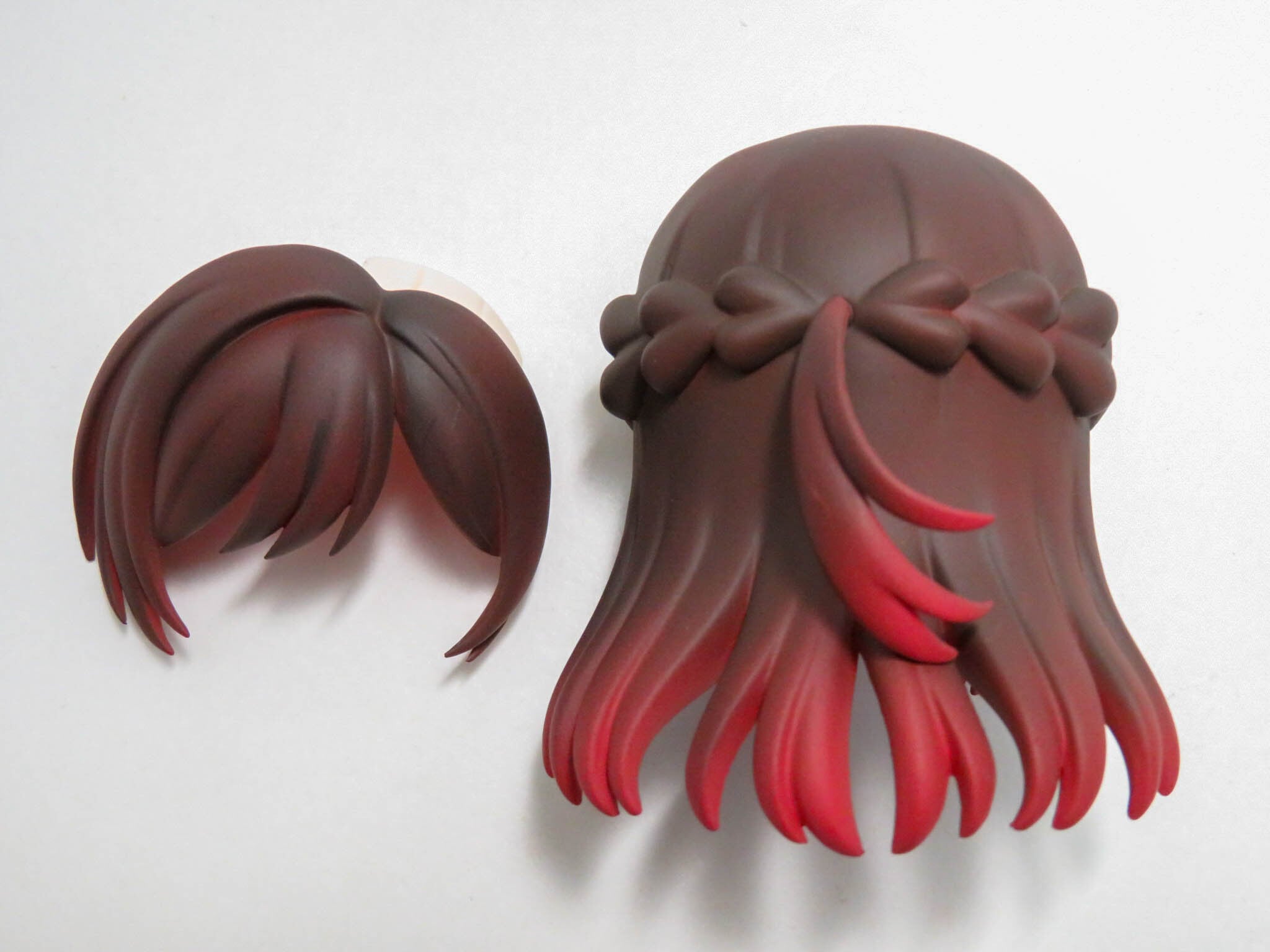 再入荷(A−ランク)【1473】 水原千鶴 髪パーツ ロング ねんどろいど