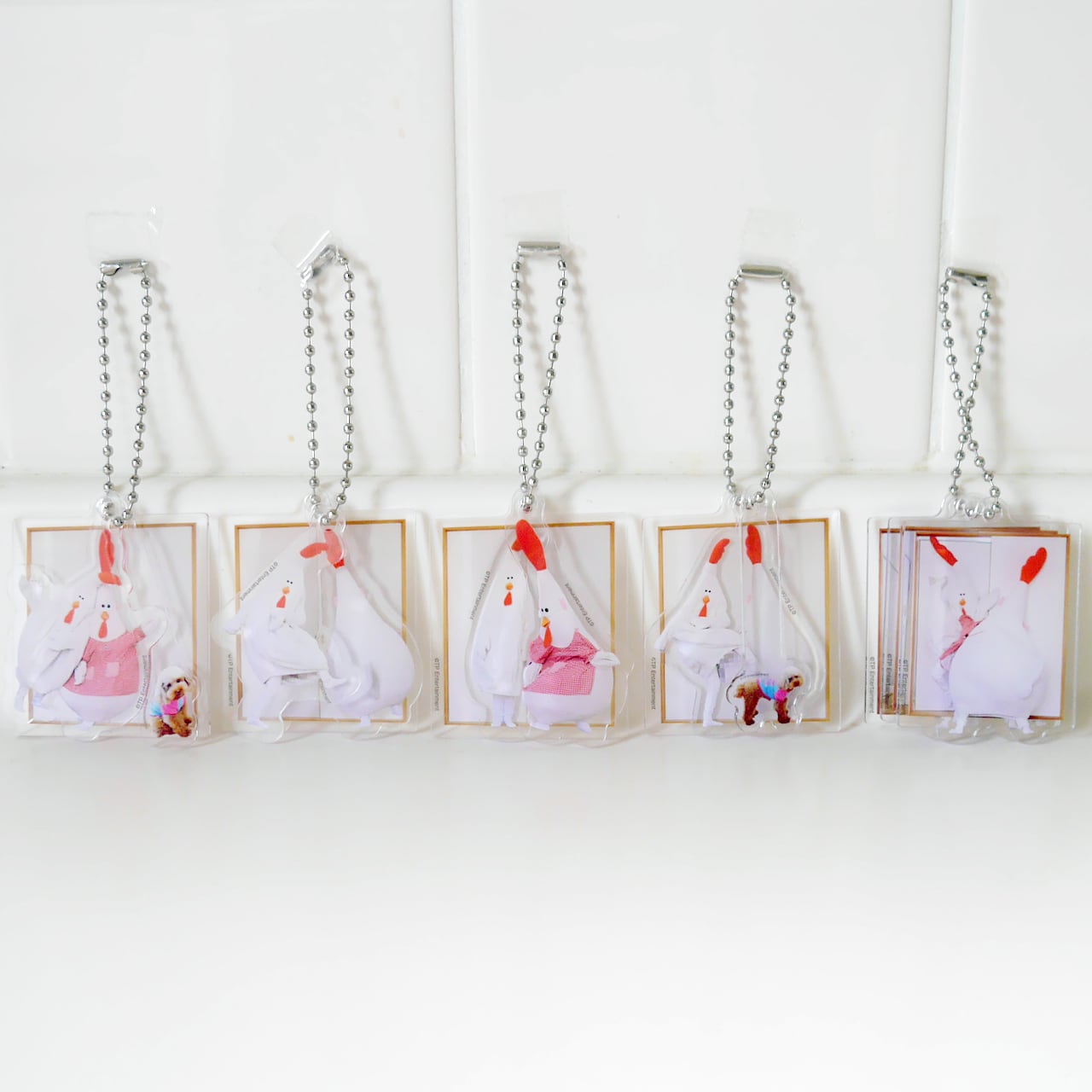 ○ガチャコンプリートセット○ ちょ母3連アクリルキーホルダー