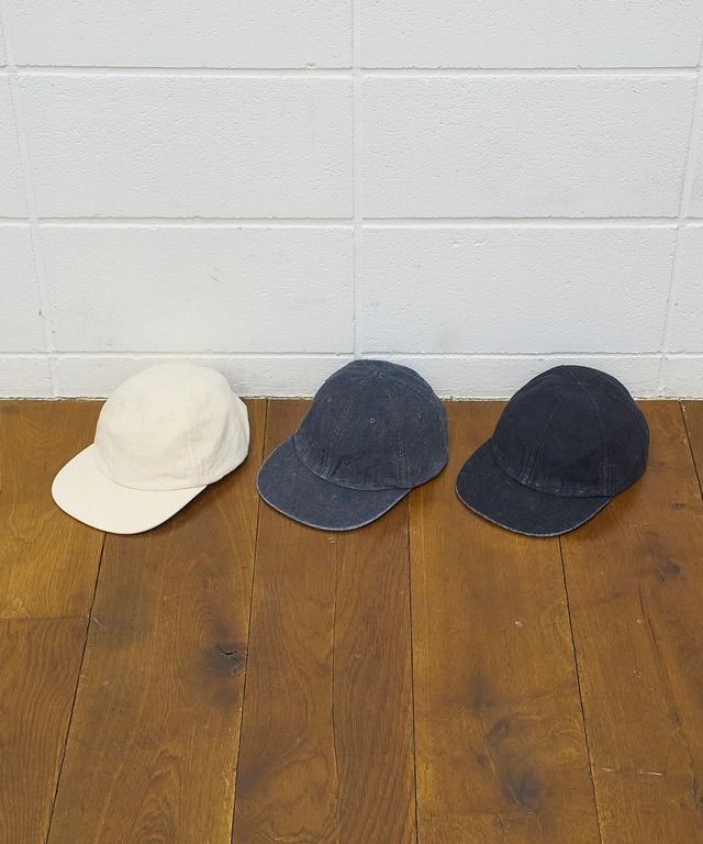 UNUSED/UH0598 12oz Denim Cap(BLACK,NATURAL)