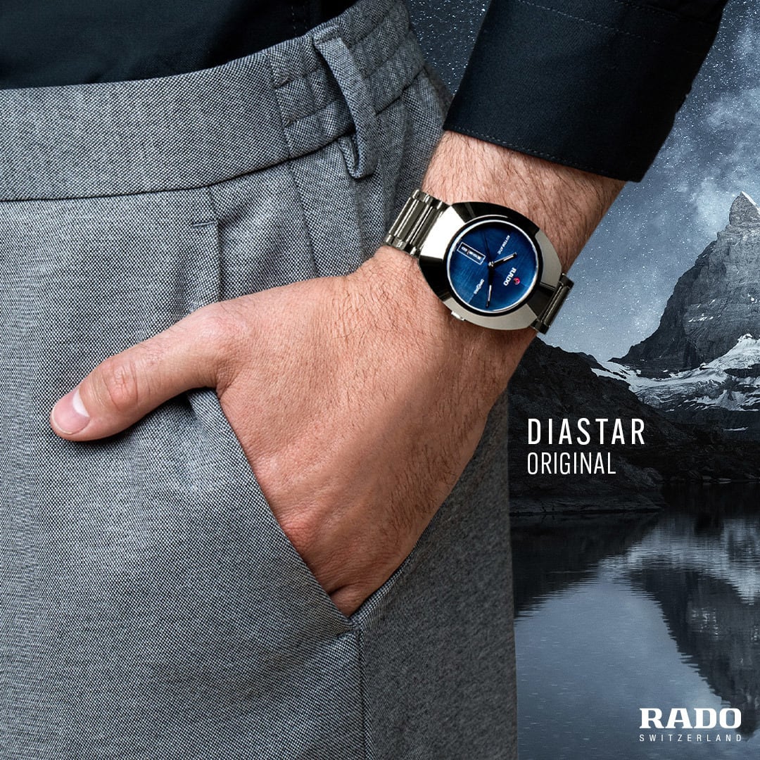 【RADO ラドー】DiaStar Original ダイヤスター オリジナル ブルー／国内正規品 腕時計