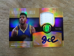 ジェイソン・トンプソン ジャージオート 2015-16 PANINI GOLD STANDARD