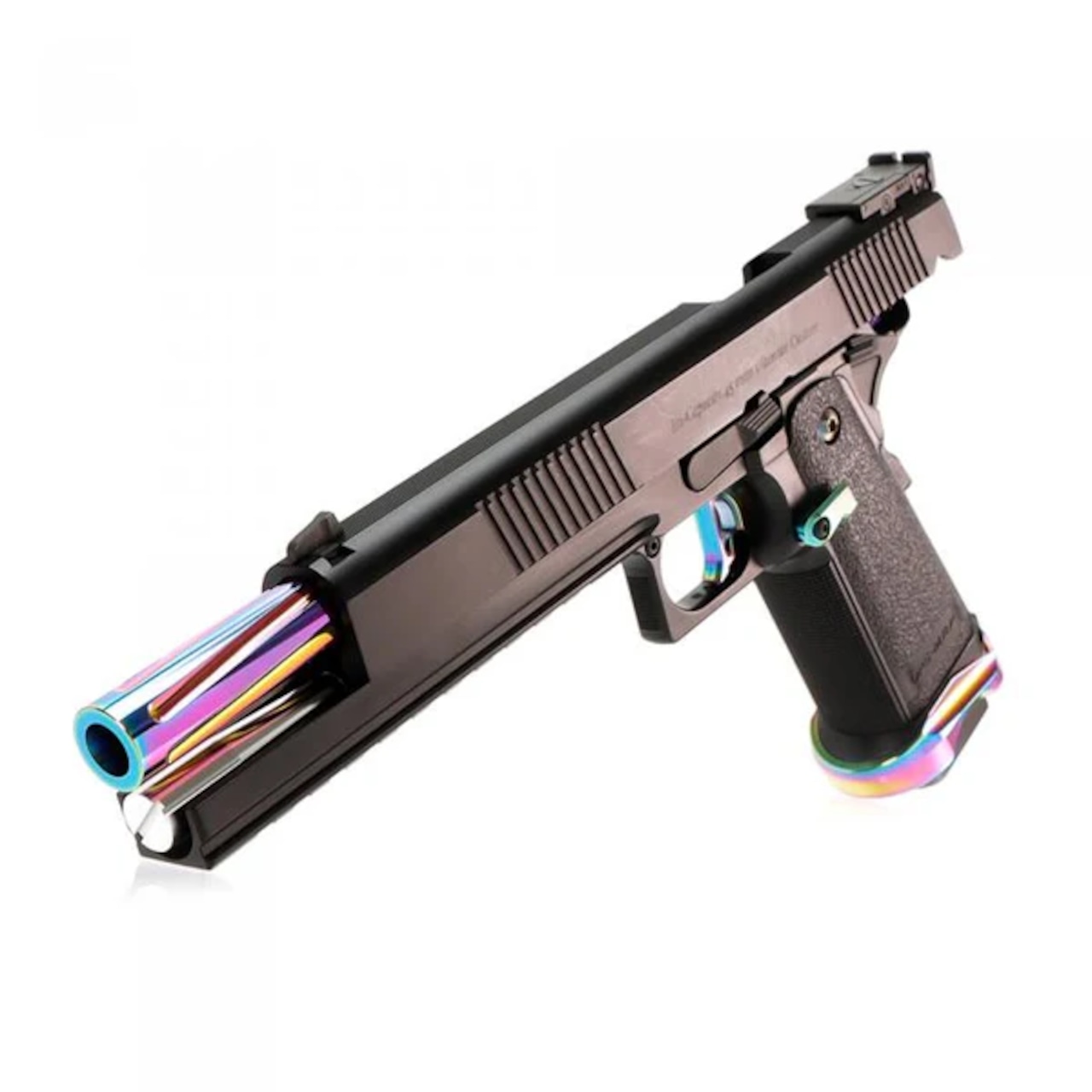 【NINE BALL】Hi-CAPA5.1 カスタムマガジンキャッチ NEO (ヒートグラデーション)