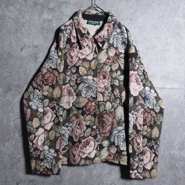 Beautiful Flower Pattern Gobelins Jacket