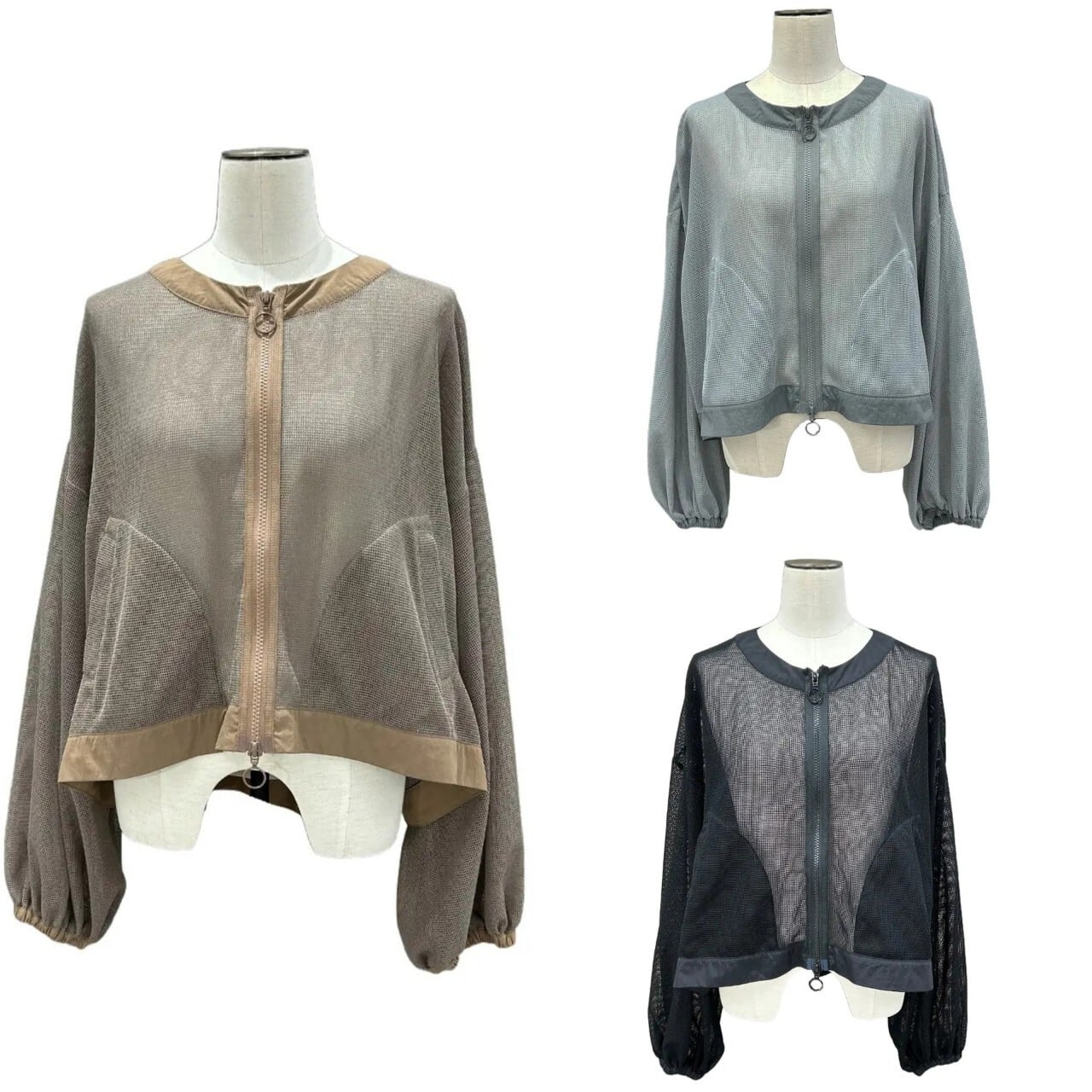SALE【ayane】ポリ/レーヨン袖リブ3Dシャツ 854734 アヤン | red earth