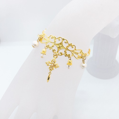 貴方だけの魅力〜ゴールド〜|ミナヒカルーおしゃれな天然石×ハンドメイドアクセサリー
