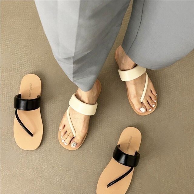 thong flat sandals 12428