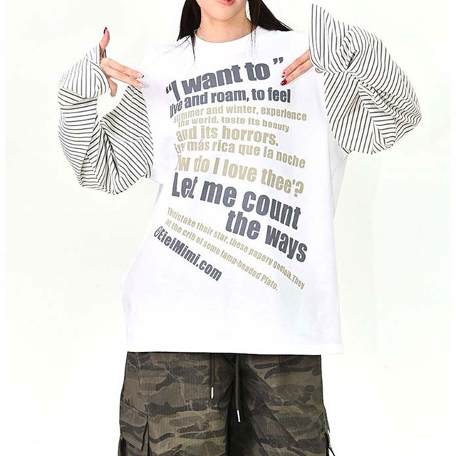 メッセージロゴミックスボーダーミックスロンT
 2col   R01619