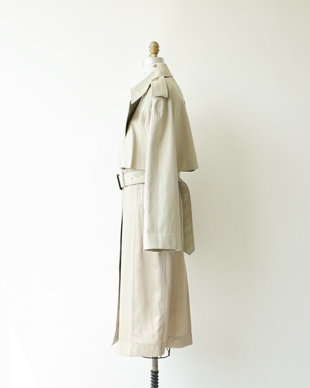 CÉLINE フィービー 期希少ベージュ トレンチワンピースコート交渉可能 CÉLINE フィービー 期希少ベージュ トレンチワンピースコート