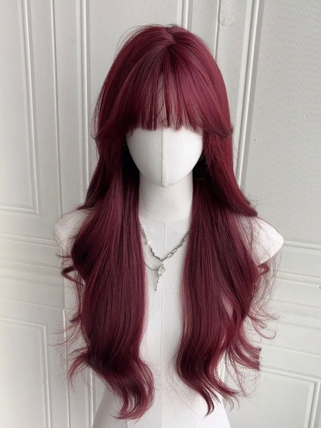 Basic - Wine Red【商品番号 10006】レースフロントなし×