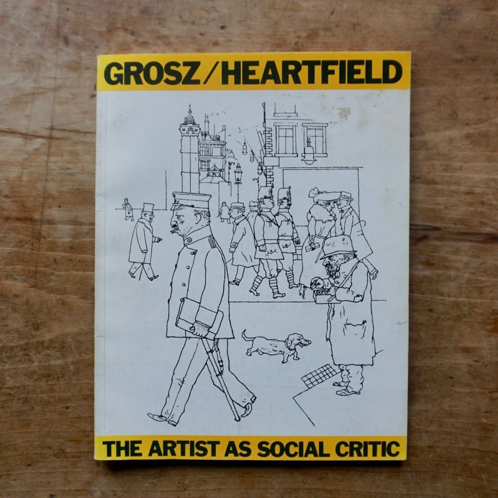 【絶版洋古書】グロッス　ハートフィールド　 The Artist as a Social Critic George Grosz John Heartfield 1980  [310195080]