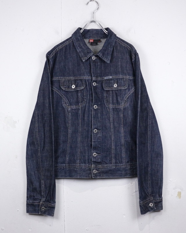 【Caka act2】“DIESEL” Dark Indigo Short Denim Jacket