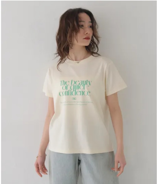980-13617　プリントコットンTシャツ