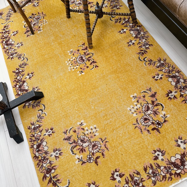 トルコ ヴィンテージラグ TR042 | イスパルタ | 113cm × 199cm