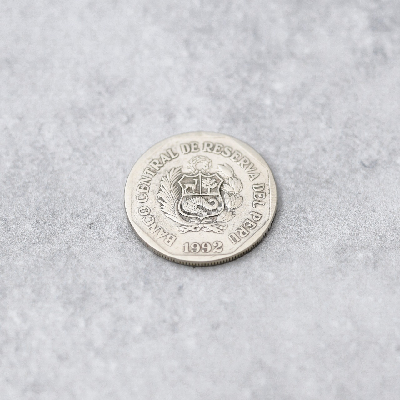 ペルー 1ヌエボ・ソル コインリング(1991~2000)｜PERU 1NUEVOSOL COINRIN(1991~2000)