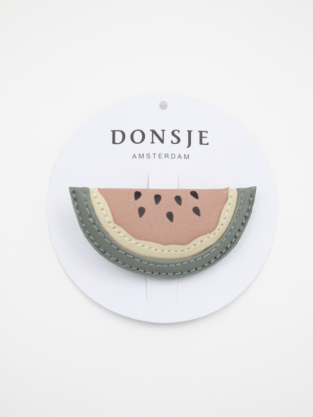 Donsje  Nanoe Fruit Hairclip | Watermelon