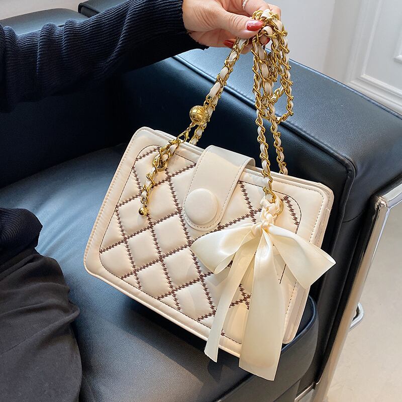 刺繍サマーチェーン スタイル 夏物 スクウェア メッセンジャーバッグ 手作りハンドバック31098976692