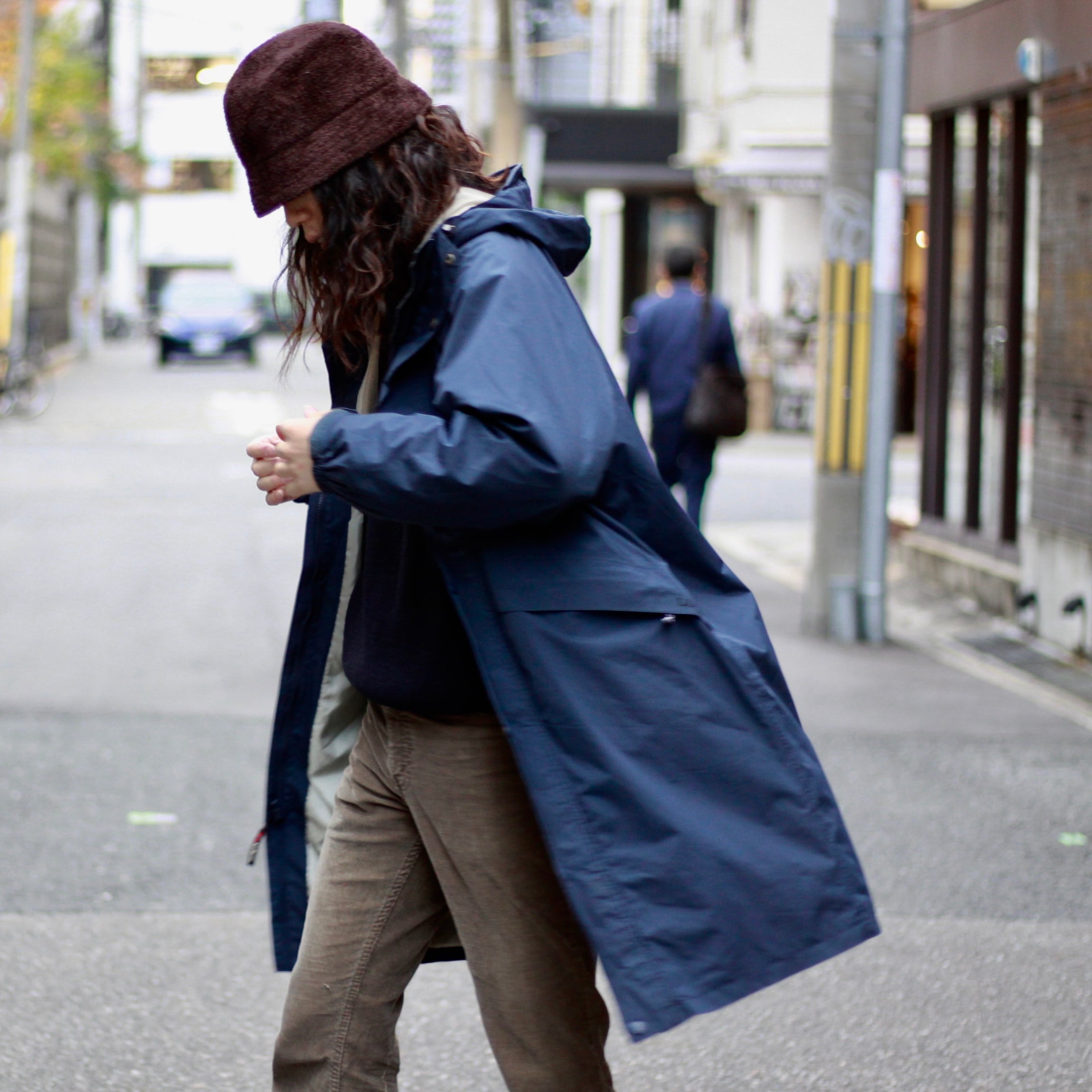 0780. 1990's l.l.bean gore-tex coat ネイビー ゴアテックス モッズパーカ コート パッカブル エルエルビーン  90s 90年代 vintage 古着 | web_pee powered by BASE