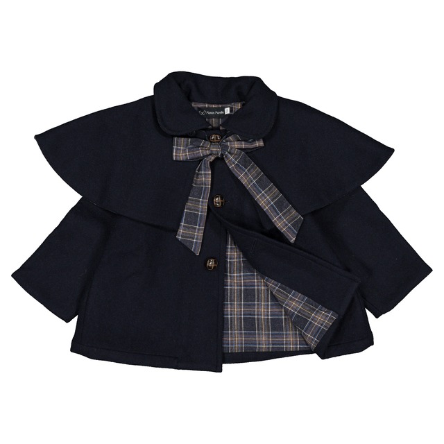 予約【Maison Marelle】jacket DARCY - blue woll / 6Y-12Y / 11月上旬以降入荷