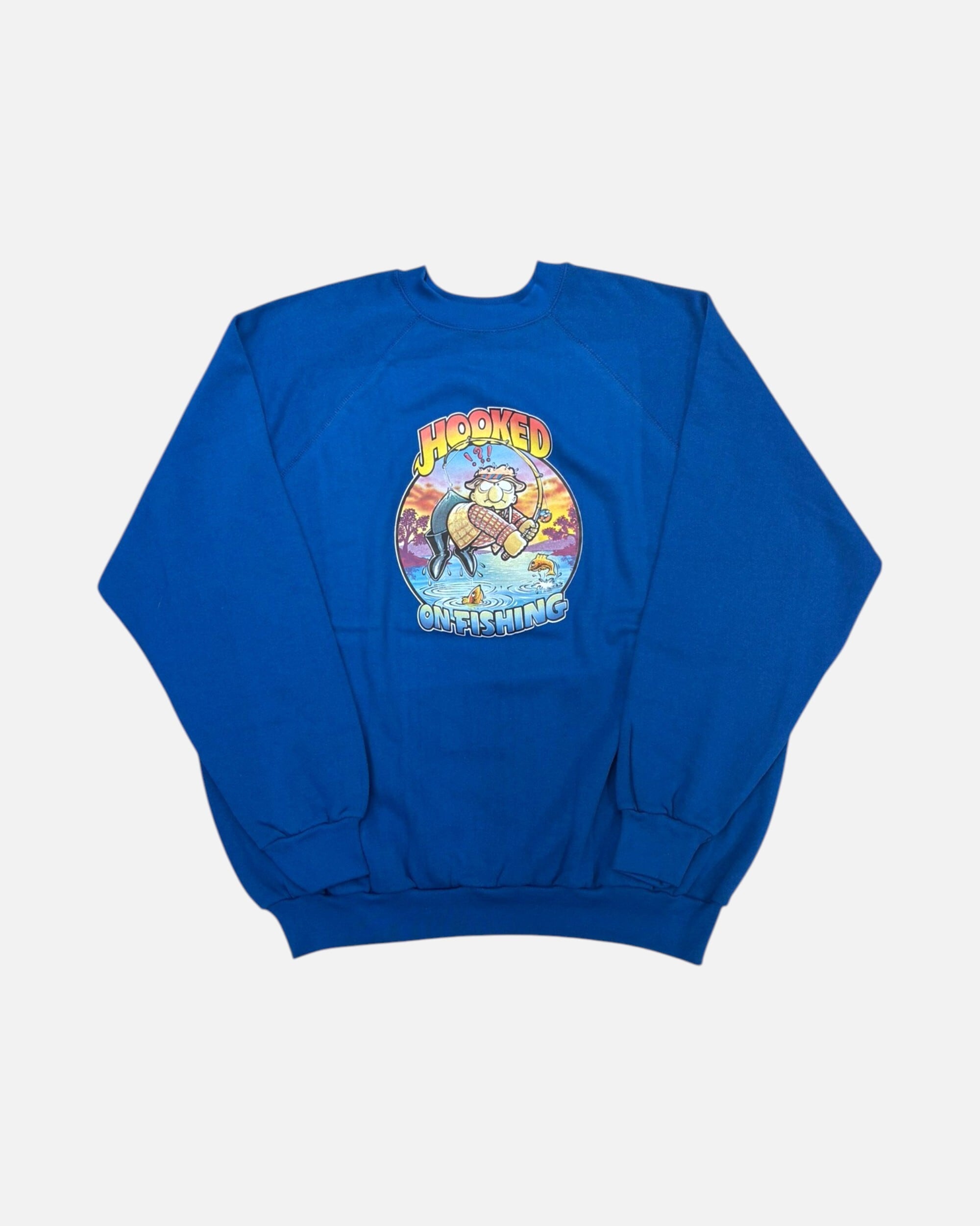 1980's Tultex transfer-print sweatshirt