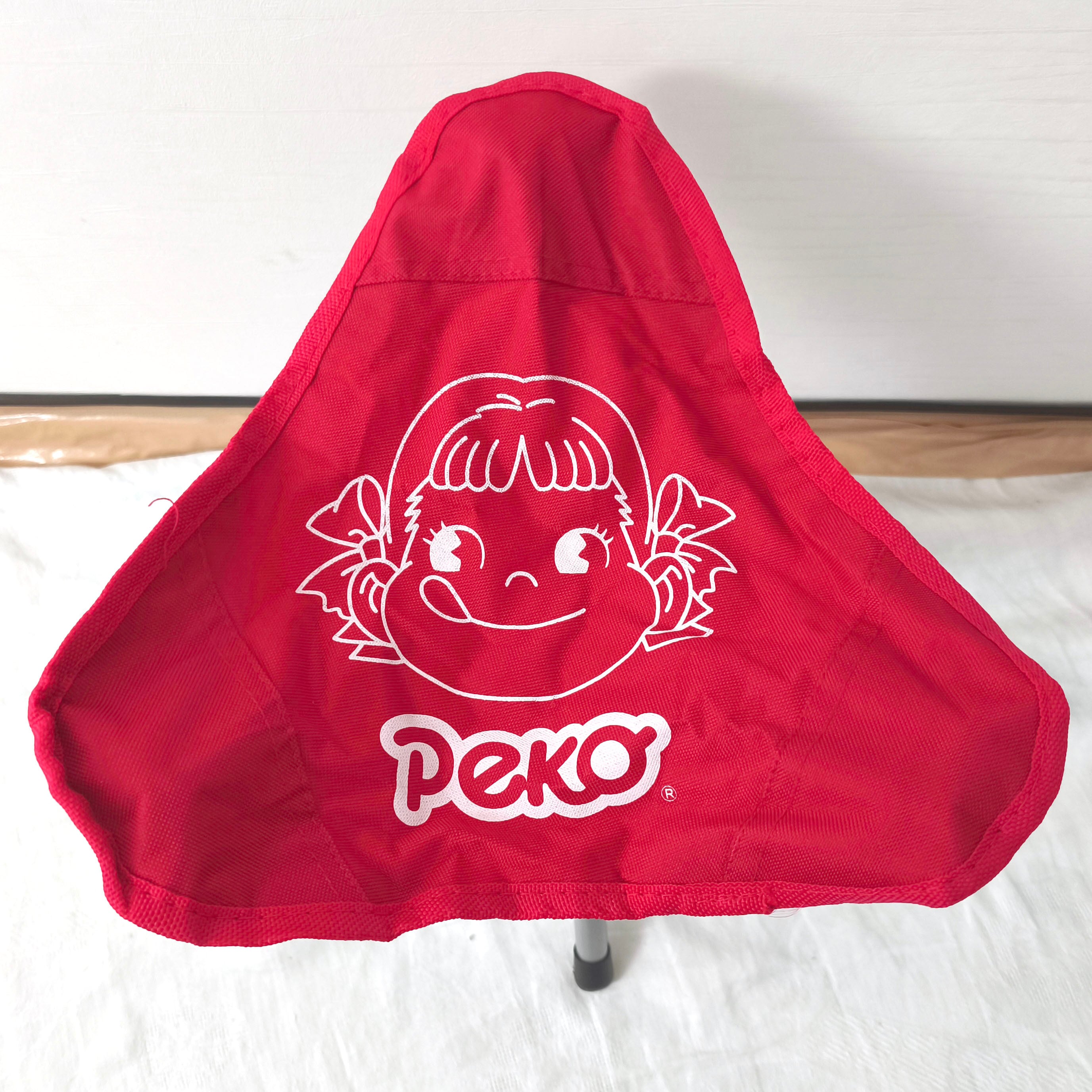 不二家・ペコちゃん・アウトドアチェア・三脚・キャンプ用品・No
