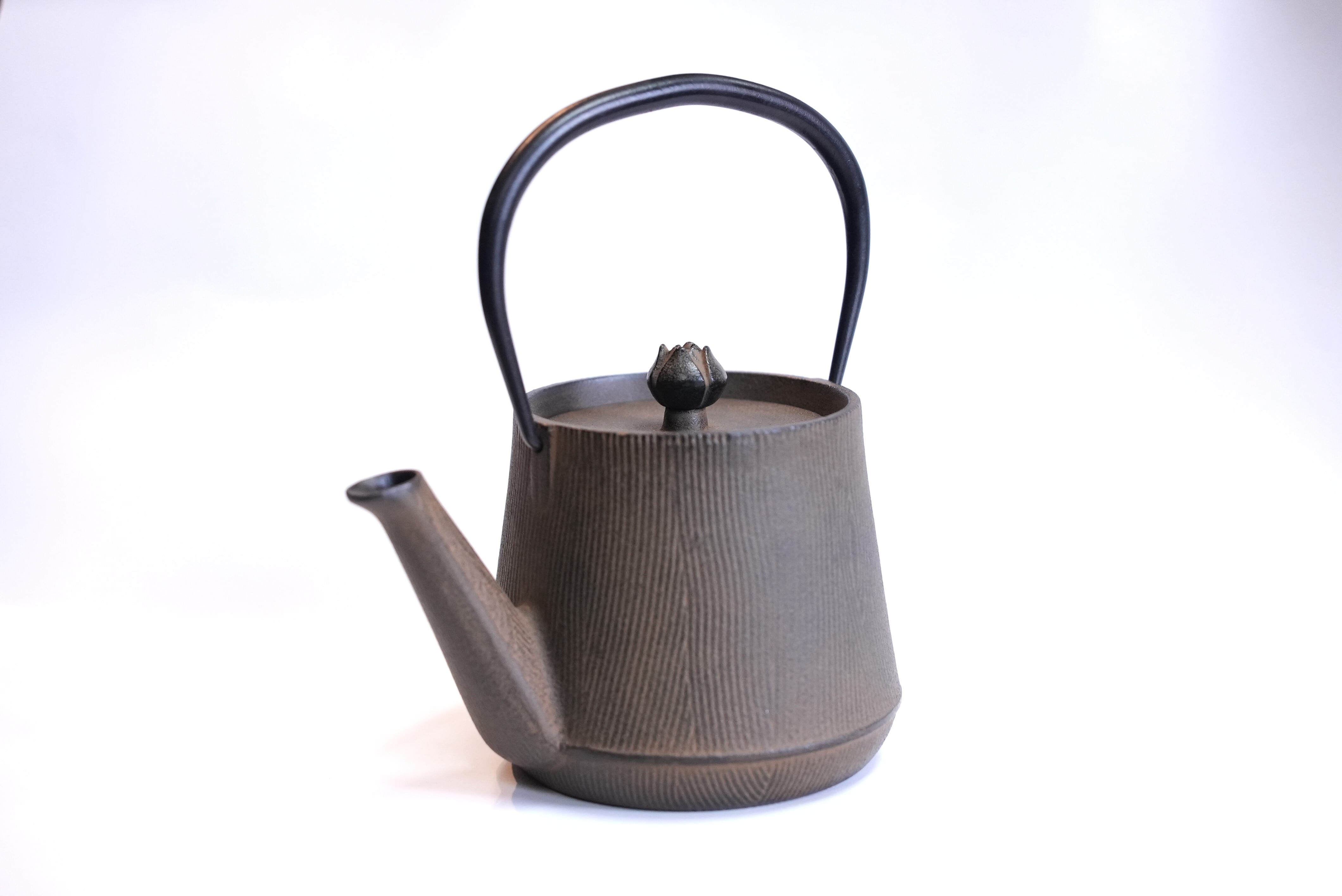 受注生産品)南部鉄器 鉄瓶 ウッドグレイン ひさご色 0.6L | 1848