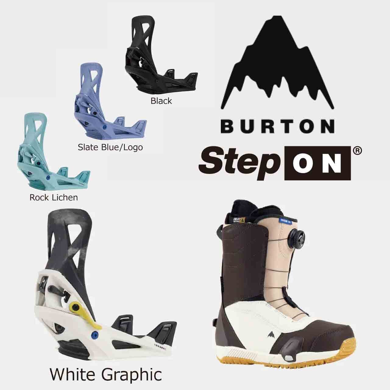 23-24年モデル BURTON .『 STEP ON 』×『 RULER STEP ON 』. Brown