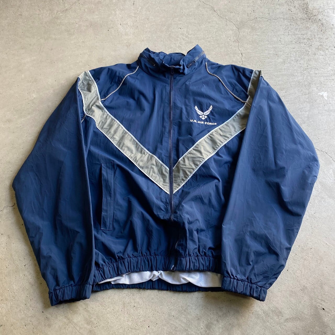 SKILCRAFT 米軍実品 U.S.AIR FORCE PTU ミリタリー ナイロンジャケット 