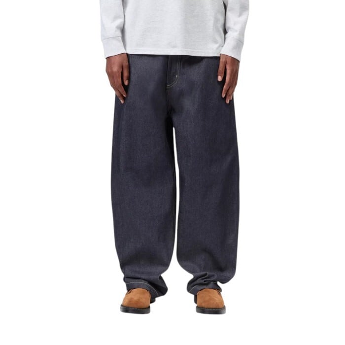 CARHARTT (ｶｰﾊｰﾄ) - BRANDON PANT (ﾌﾞﾗﾝﾄﾞﾝﾊﾟﾝﾂ) Blue(rigid) I035893