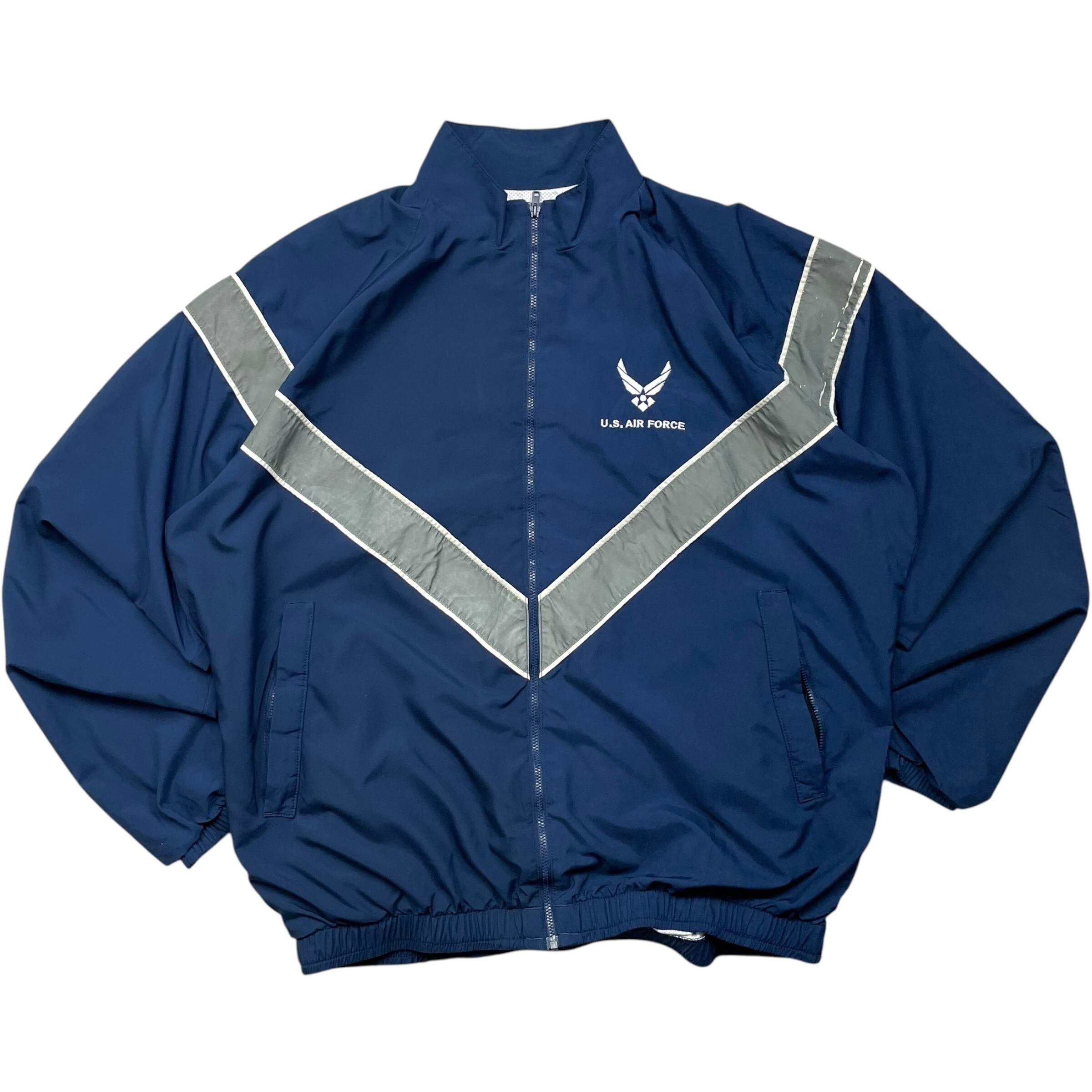 《M》U.S.AIRFORCE アメリカ空軍 IPFU トレーニングジャケット ナイロンジャケット no.4830