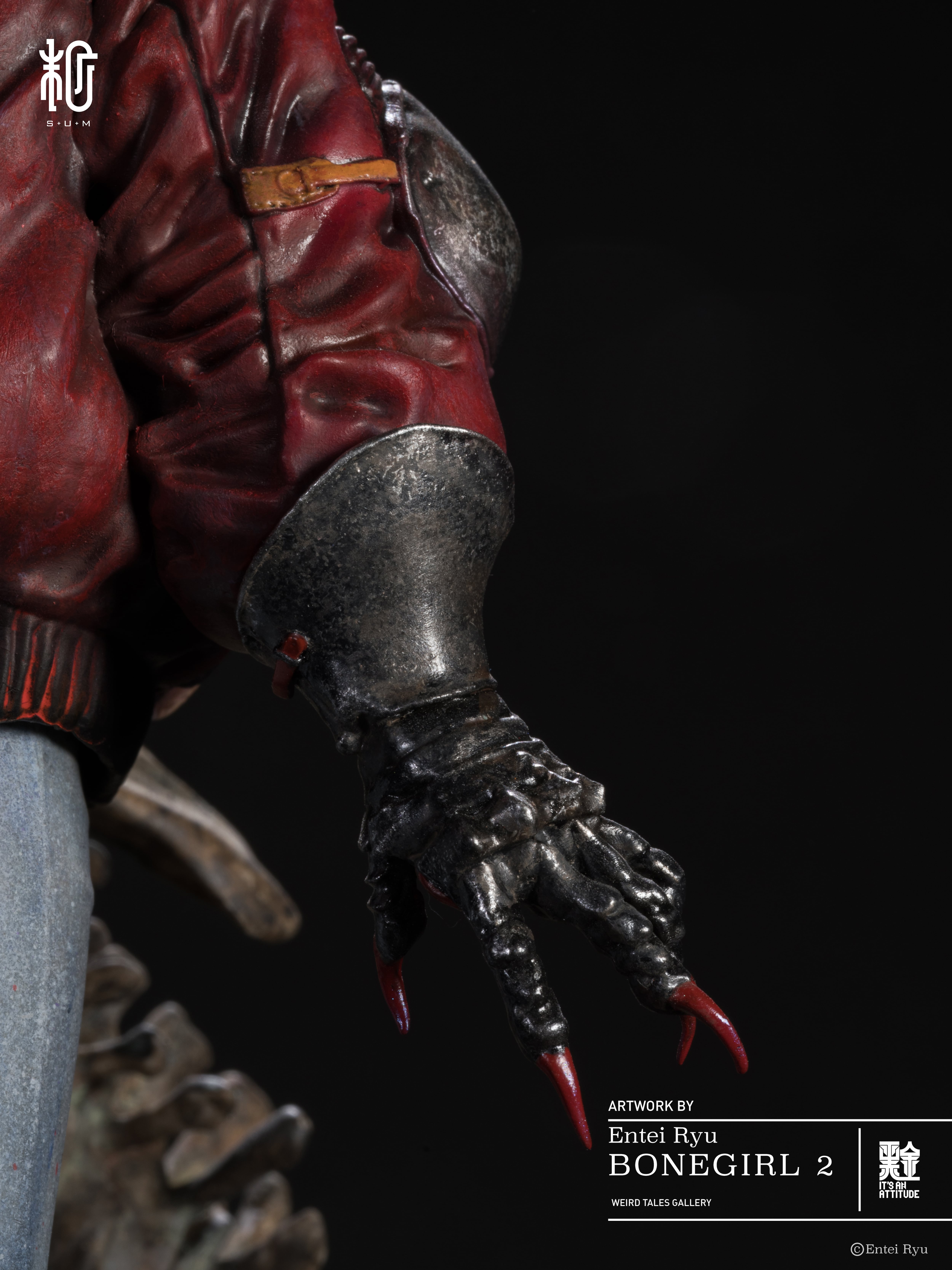 BONEGIRL2 塗装済み完成品 手付金 ｜Entei Ryu 完全受注生産 | sumart