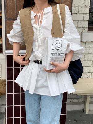 Suède vest jacket