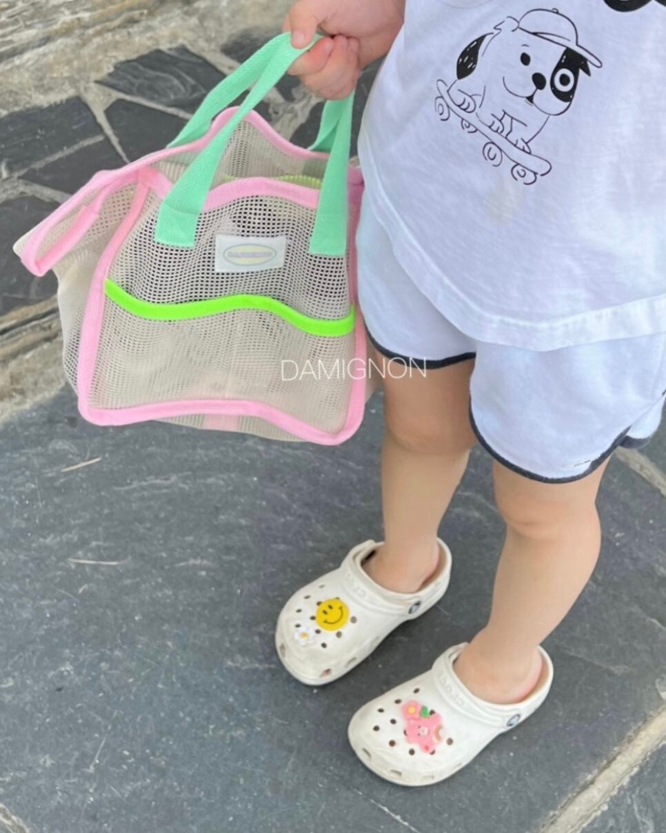 【即納】mesh mini bag