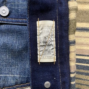 RRL denim grizzly jacket