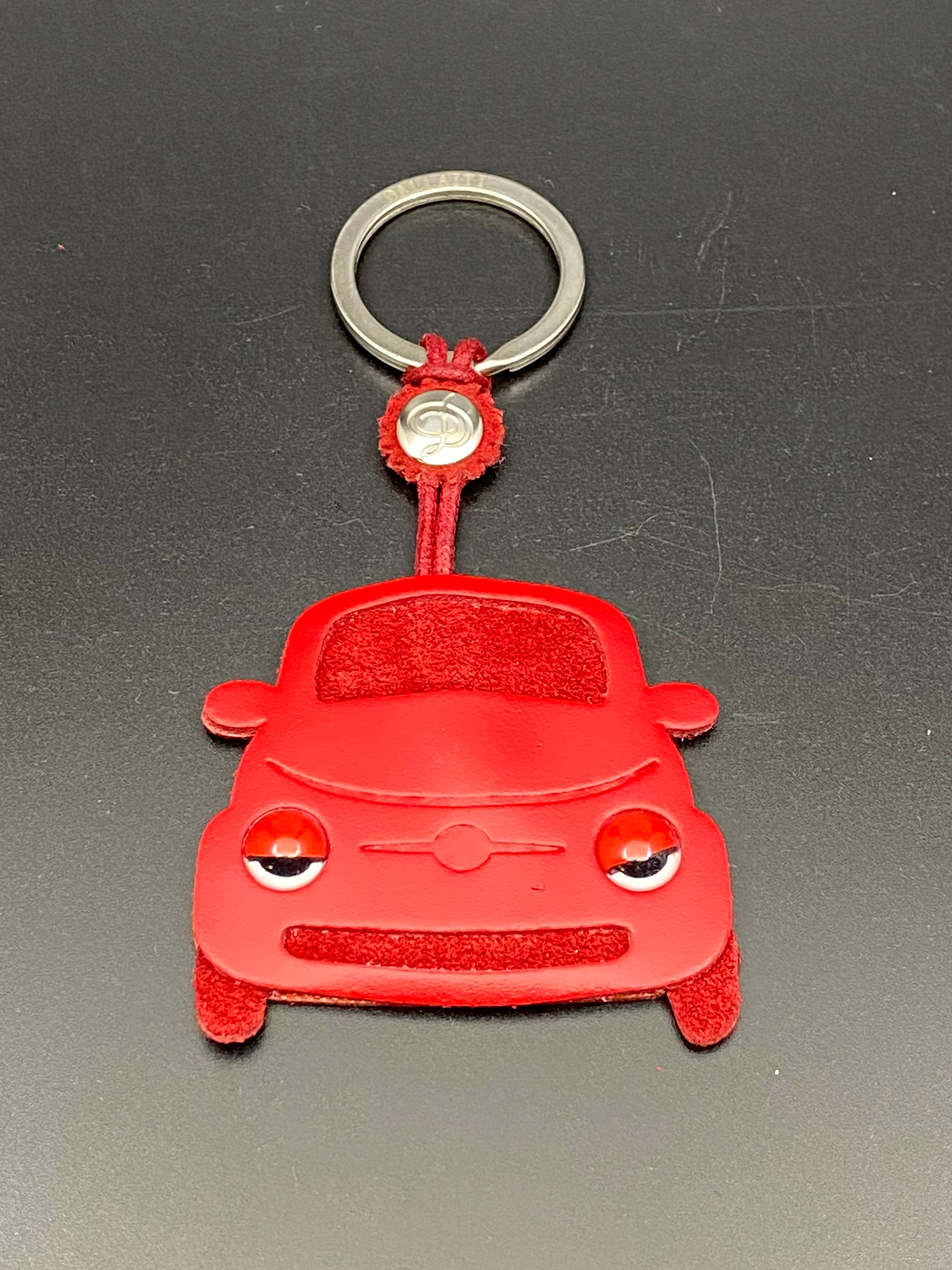 FIAT500 レザーキーホルダー | チンクエチェント博物館 ミュージアム