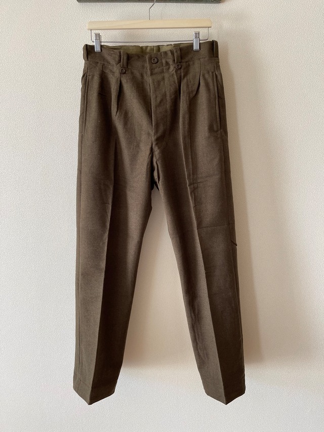 1950s French vintage "M52" Wool Trousers size33 ⑤