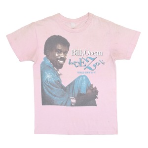 '86-87 BILLY OCEAN ビリーオーシャン LOVE ZONE ヴィンテージTシャツ 【M相当】 @AAF1010