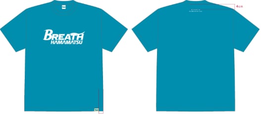 ブレス浜松Tシャツ　選手の直筆サイン入り ブレス浜松クラブロゴTシャツ | breathgoods