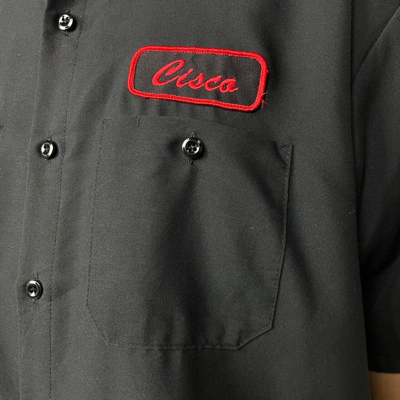 WEST COAST CHOPPERS モーターサイクル 企業ロゴ 刺繍 ワークシャツ