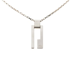 グッチ カットアウトG ネックレス SV925 シルバー レディース GUCCI 【中古】