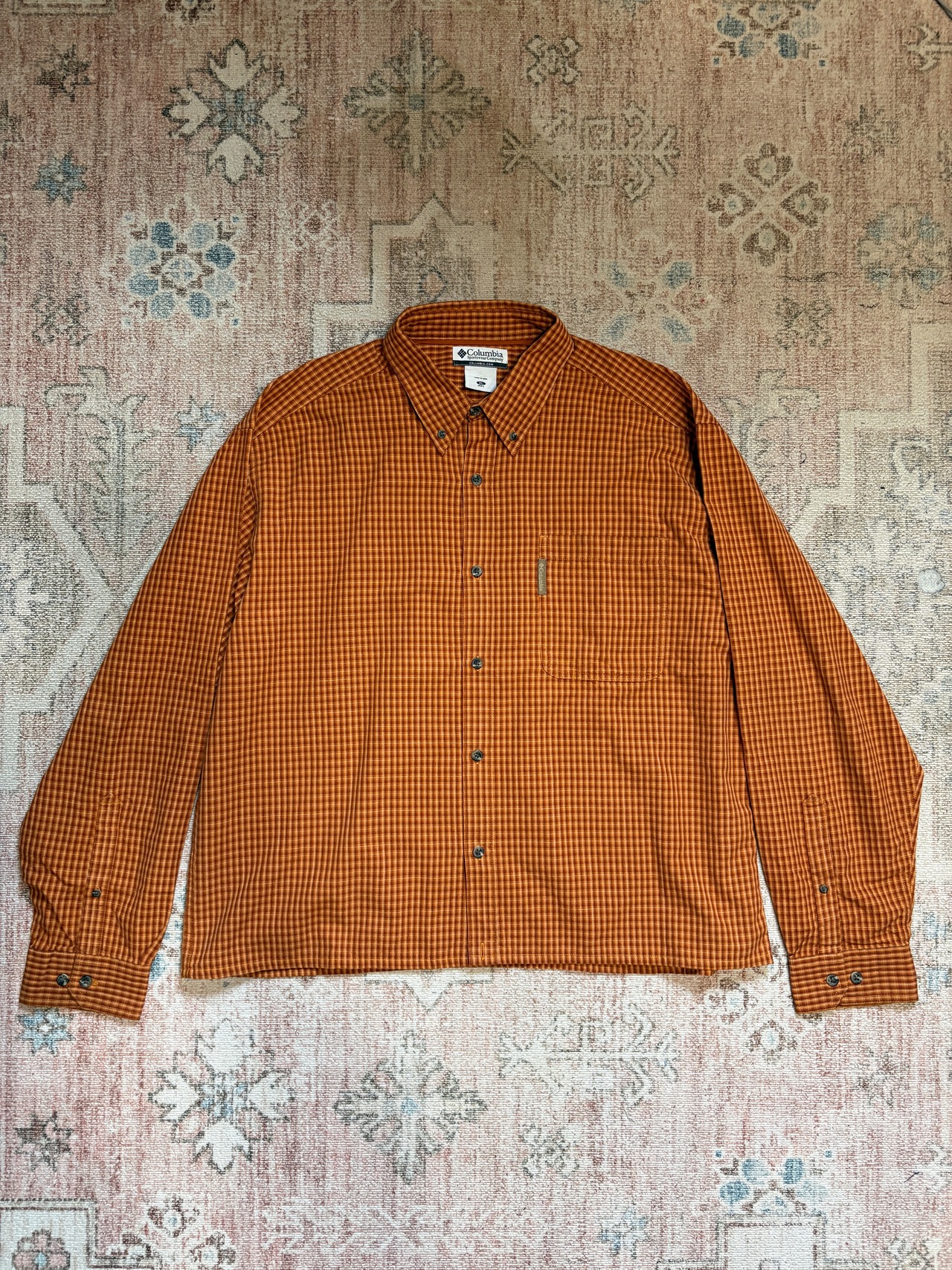 Columbia / check shirts / REMAKE / repair