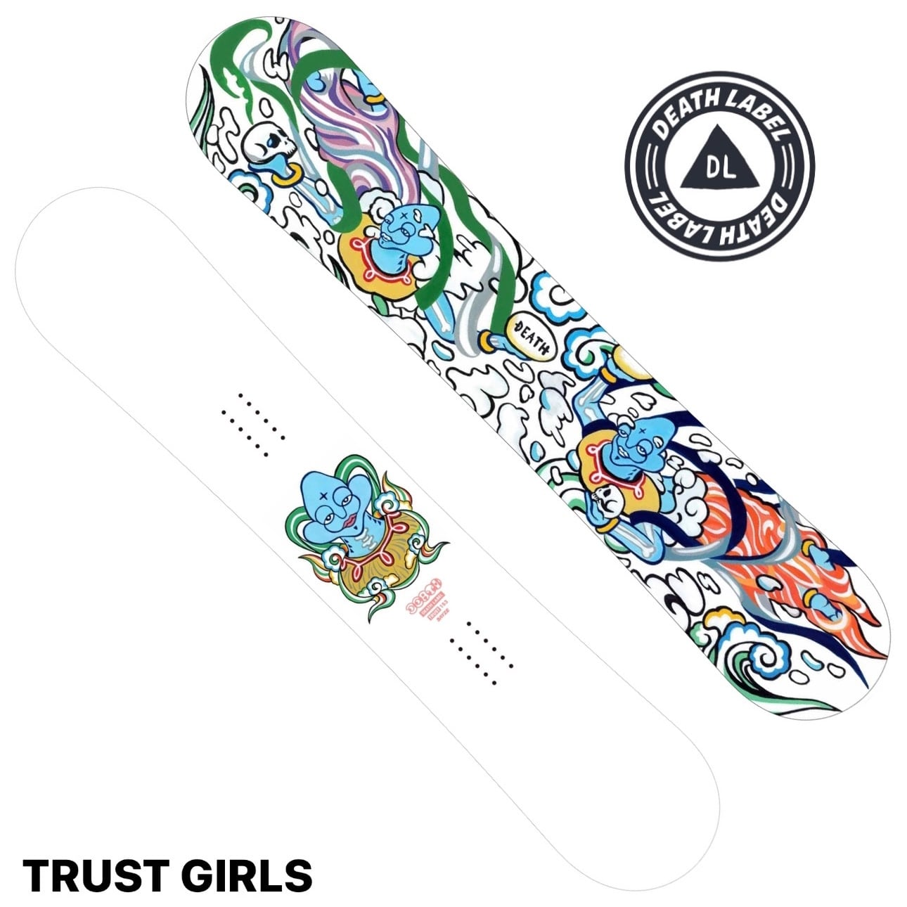 DEATH LABEL TRUST GIRLS 138 デスレーベル - スノーボード