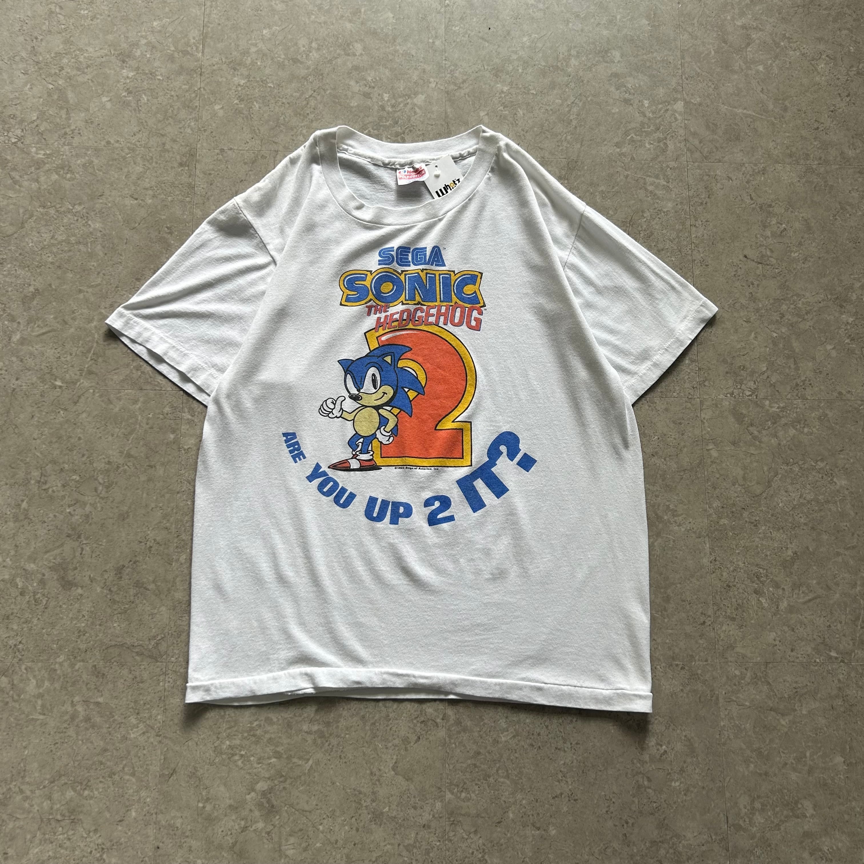 1992s SEGA " SONIC THE HEGEHOG 2 "T-shirt【仙台店】