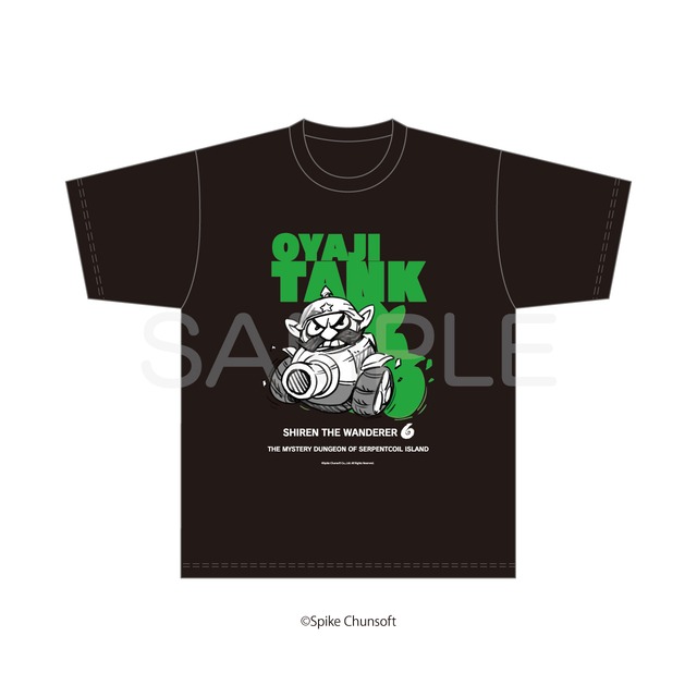 ≪事後物販≫風来のシレン６ Tシャツ（オヤジ戦車）L/XL