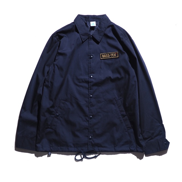 [XXLサイズ] bassandme t/c coach jkt ”BASS-TEX” VELCRO-NAVY 